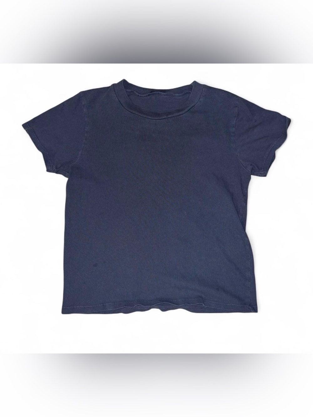 John Galt Navy Short-Sleeve Crewneck T-Shirt